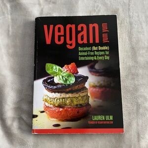 2 for $28 books, Vegan Yum Yum cookbook. Plant-based